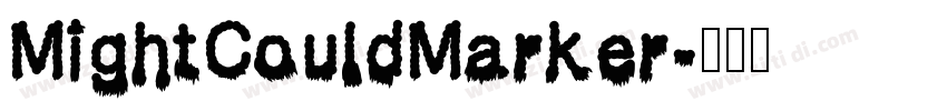 MightCouldMarker字体转换 MightCouldMarker字体转换