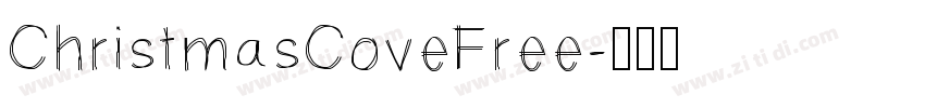 ChristmasCoveFree字体转换