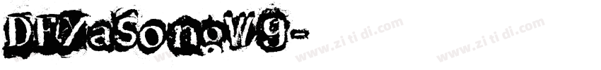 DFYaSongW9字体转换