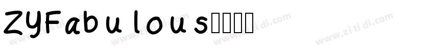 ZYFabulous字体转换