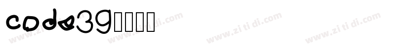 code39字体转换
