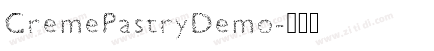CremePastryDemo字体转换