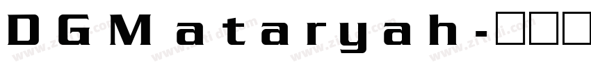 DGMataryah字体转换