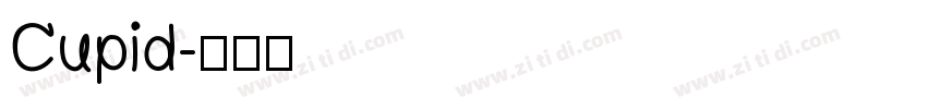 Cupid字体转换