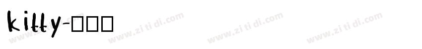 Kitty字体转换