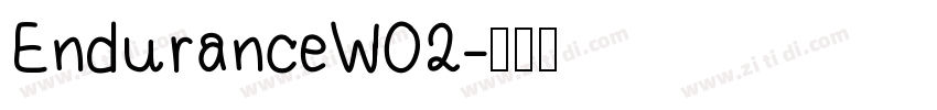 EnduranceW02字体转换