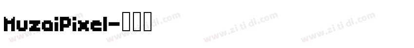 MuzaiPixel字体转换