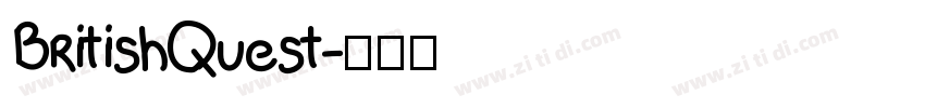 BritishQuest字体转换
