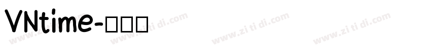VNtime字体转换