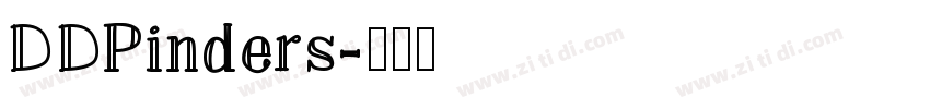 DDPinders字体转换