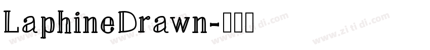 LaphineDrawn字体转换