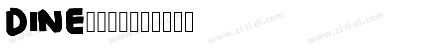 DINEngschr字体转换