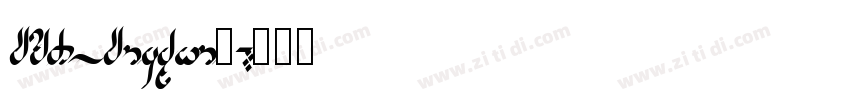 DFPLDinHeiw8字体转换