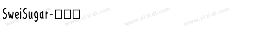 SweiSugar字体转换