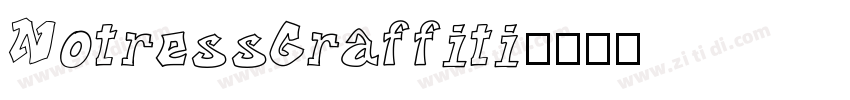 NotressGraffiti字体转换
