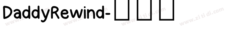 DaddyRewind字体转换