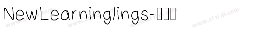 NewLearninglings字体转换