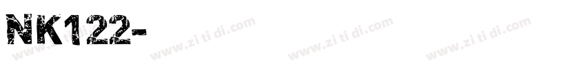 NK122字体转换