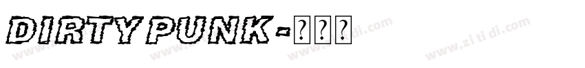 DirtyPunk字体转换