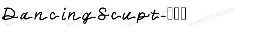 DancingScupt字体转换