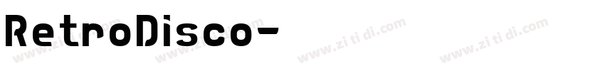 RetroDisco字体转换