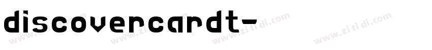 discovercardt字体转换