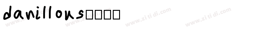 danillous字体转换