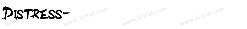 Distress字体转换 Distress字体转换