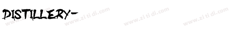 distillery字体转换