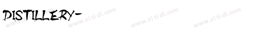 distillery字体转换