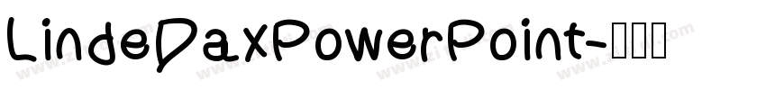 LindeDaxPowerPoint字体转换