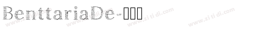 BenttariaDe字体转换