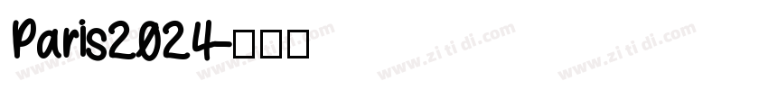 Paris2024字体转换
