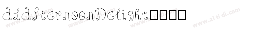 ALAfternoonDelight字体转换