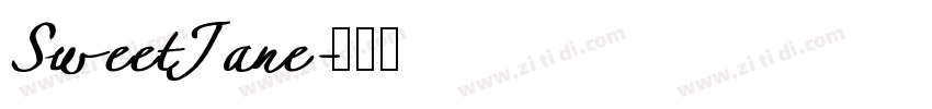 SweetJane字体转换