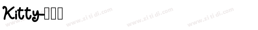 Kitty字体转换
