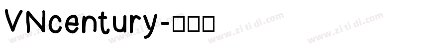 VNcentury字体转换