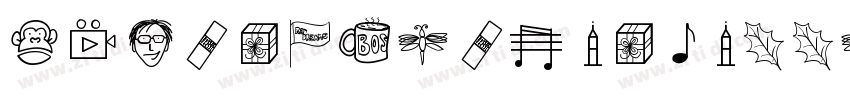 MFDingHeiNoncommerci字体转换