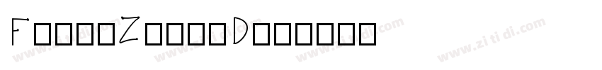 FeiboZhengDot字体转换