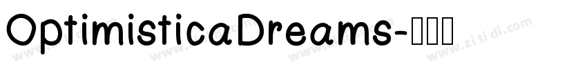 OptimisticaDreams字体转换