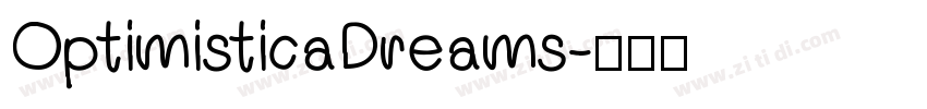 OptimisticaDreams字体转换