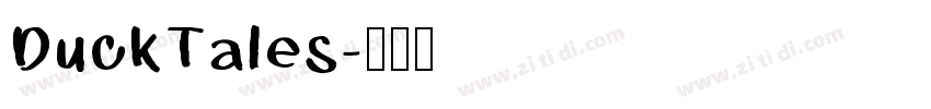 DuckTales字体转换