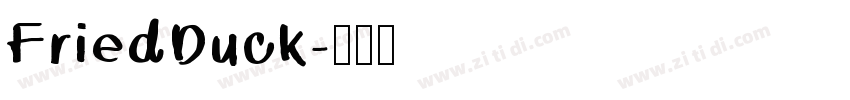 FriedDuck字体转换