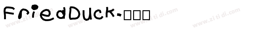 FriedDuck字体转换
