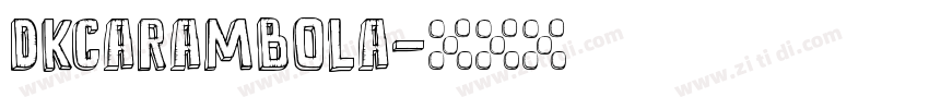 DKCarambola字体转换