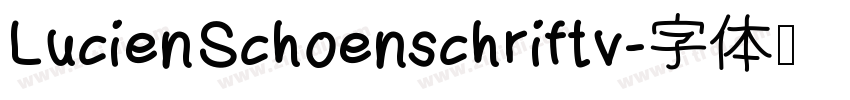 LucienSchoenschriftv字体转换