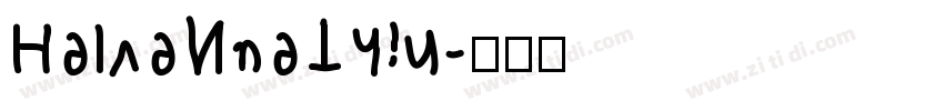 HelveNueThin字体转换