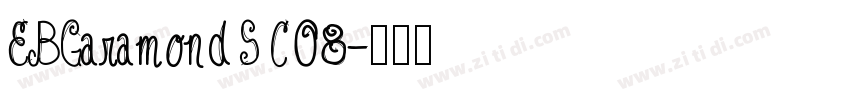 EBGaramondSC08字体转换