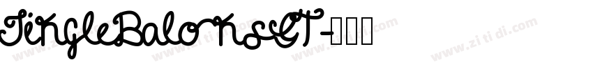 JingleBalonsGT字体转换