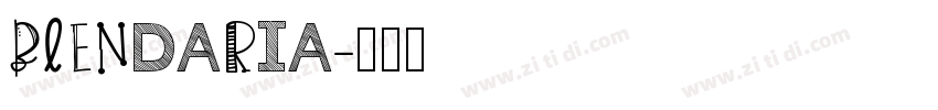 Blendaria字体转换